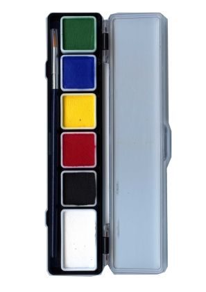 PartyXplosion face paint pallet 6 regular PXP colours