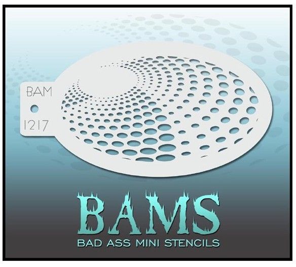 Bad Ass Bams Face Paint Template 1217