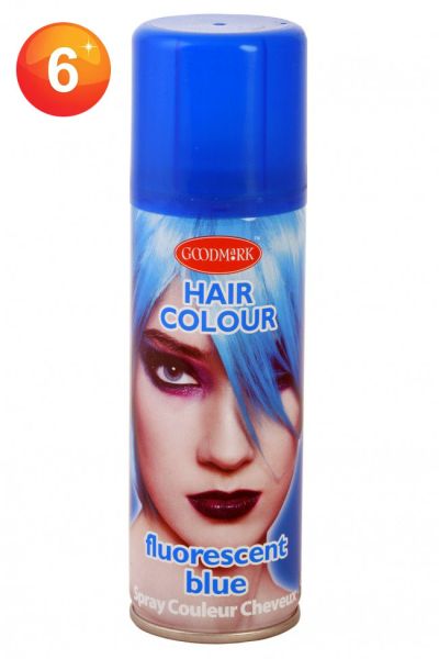 Hairspray fluorescent blue 125 ml