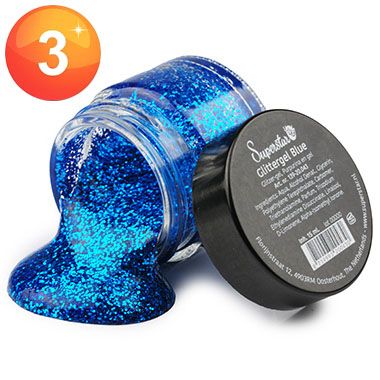 Superstar Glitter Gel Blue