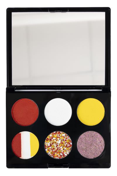 PXP mixed red white yellow palette