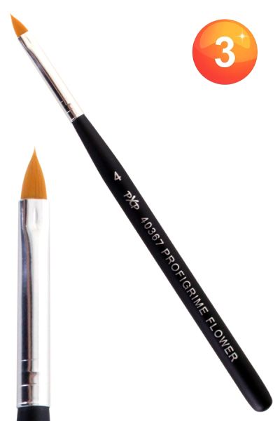 PXP Brush flower synthetic profigrime in different sizes