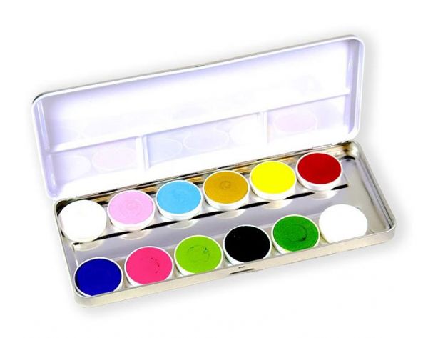 Superstar Facepaint palet Botanical 12 colours