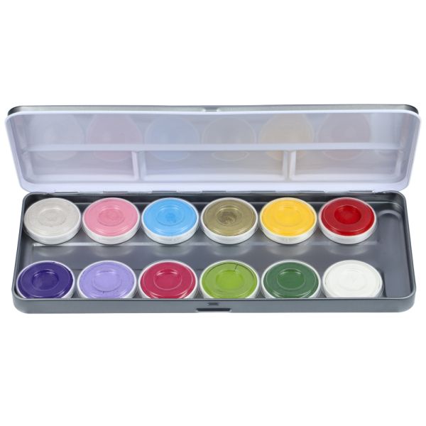 Superstar Face painting palette Botanical 12 colours